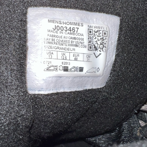 Merrell Men’s IcePack 2 Mid Polar WP Snow Boot - Boulder. Size 13. Never worn. - Picture 2 of 11